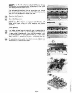 1984 Johnson Evinrude 2 thru V-6 Service Repair Manual P/N 394607, Page 134