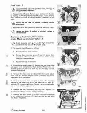 1984 Johnson Evinrude 2 thru V-6 Service Repair Manual P/N 394607, Page 135