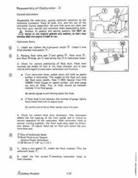 1984 Johnson Evinrude 2 thru V-6 Service Repair Manual P/N 394607, Page 137