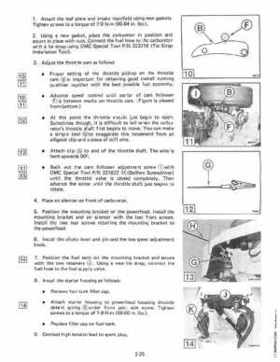 1984 Johnson Evinrude 2 thru V-6 Service Repair Manual P/N 394607, Page 139