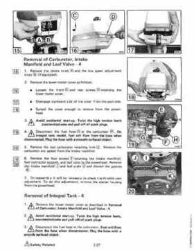 1984 Johnson Evinrude 2 thru V-6 Service Repair Manual P/N 394607, Page 141