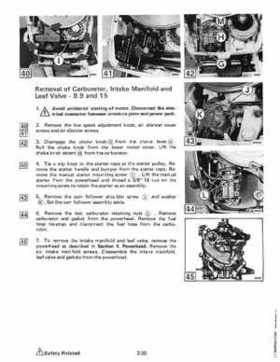 1984 Johnson Evinrude 2 thru V-6 Service Repair Manual P/N 394607, Page 149