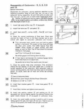 1984 Johnson Evinrude 2 thru V-6 Service Repair Manual P/N 394607, Page 151