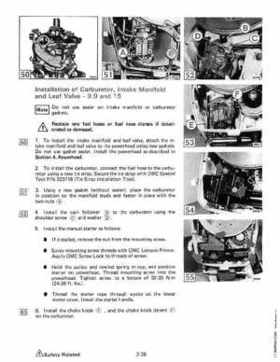 1984 Johnson Evinrude 2 thru V-6 Service Repair Manual P/N 394607, Page 152