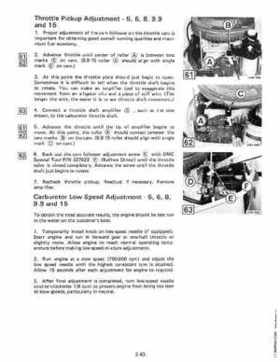 1984 Johnson Evinrude 2 thru V-6 Service Repair Manual P/N 394607, Page 154