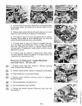 1984 Johnson Evinrude 2 thru V-6 Service Repair Manual P/N 394607, Page 155