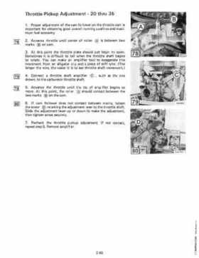 1984 Johnson Evinrude 2 thru V-6 Service Repair Manual P/N 394607, Page 159