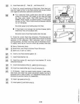 1984 Johnson Evinrude 2 thru V-6 Service Repair Manual P/N 394607, Page 163