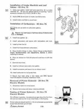 1984 Johnson Evinrude 2 thru V-6 Service Repair Manual P/N 394607, Page 164