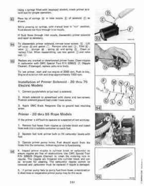 1984 Johnson Evinrude 2 thru V-6 Service Repair Manual P/N 394607, Page 165