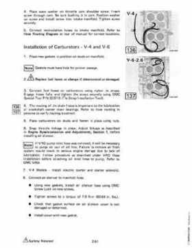 1984 Johnson Evinrude 2 thru V-6 Service Repair Manual P/N 394607, Page 175