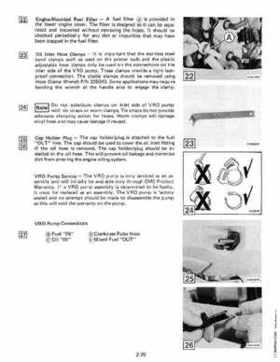 1984 Johnson Evinrude 2 thru V-6 Service Repair Manual P/N 394607, Page 184