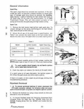 1984 Johnson Evinrude 2 thru V-6 Service Repair Manual P/N 394607, Page 190