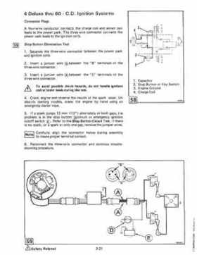 1984 Johnson Evinrude 2 thru V-6 Service Repair Manual P/N 394607, Page 208