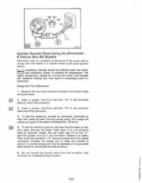 1984 Johnson Evinrude 2 thru V-6 Service Repair Manual P/N 394607, Page 210