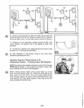 1984 Johnson Evinrude 2 thru V-6 Service Repair Manual P/N 394607, Page 212
