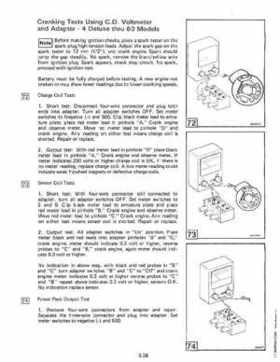 1984 Johnson Evinrude 2 thru V-6 Service Repair Manual P/N 394607, Page 215
