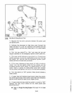 1984 Johnson Evinrude 2 thru V-6 Service Repair Manual P/N 394607, Page 230