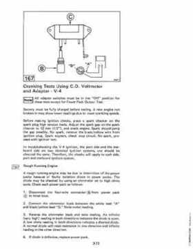 1984 Johnson Evinrude 2 thru V-6 Service Repair Manual P/N 394607, Page 260