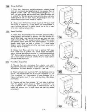1984 Johnson Evinrude 2 thru V-6 Service Repair Manual P/N 394607, Page 261