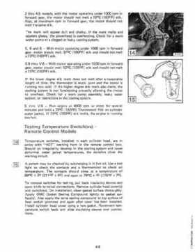 1984 Johnson Evinrude 2 thru V-6 Service Repair Manual P/N 394607, Page 274