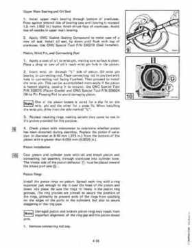 1984 Johnson Evinrude 2 thru V-6 Service Repair Manual P/N 394607, Page 281