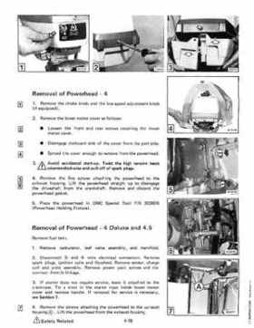 1984 Johnson Evinrude 2 thru V-6 Service Repair Manual P/N 394607, Page 284