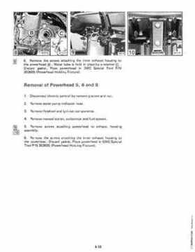 1984 Johnson Evinrude 2 thru V-6 Service Repair Manual P/N 394607, Page 285