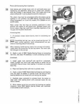 1984 Johnson Evinrude 2 thru V-6 Service Repair Manual P/N 394607, Page 291