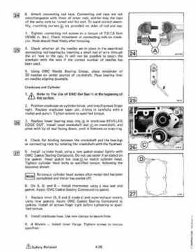 1984 Johnson Evinrude 2 thru V-6 Service Repair Manual P/N 394607, Page 292
