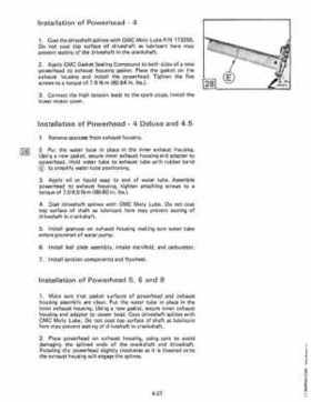 1984 Johnson Evinrude 2 thru V-6 Service Repair Manual P/N 394607, Page 293