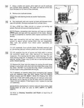 1984 Johnson Evinrude 2 thru V-6 Service Repair Manual P/N 394607, Page 297