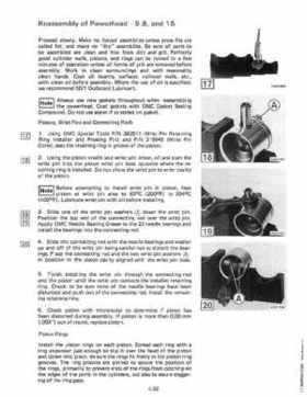 1984 Johnson Evinrude 2 thru V-6 Service Repair Manual P/N 394607, Page 298