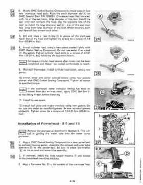 1984 Johnson Evinrude 2 thru V-6 Service Repair Manual P/N 394607, Page 300