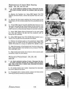 1984 Johnson Evinrude 2 thru V-6 Service Repair Manual P/N 394607, Page 302