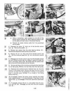 1984 Johnson Evinrude 2 thru V-6 Service Repair Manual P/N 394607, Page 303