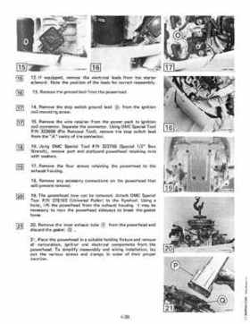 1984 Johnson Evinrude 2 thru V-6 Service Repair Manual P/N 394607, Page 304