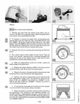 1984 Johnson Evinrude 2 thru V-6 Service Repair Manual P/N 394607, Page 308