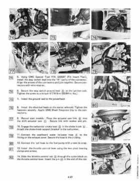 1984 Johnson Evinrude 2 thru V-6 Service Repair Manual P/N 394607, Page 313
