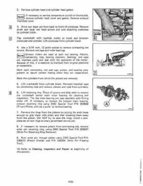 1984 Johnson Evinrude 2 thru V-6 Service Repair Manual P/N 394607, Page 316