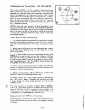 1984 Johnson Evinrude 2 thru V-6 Service Repair Manual P/N 394607, Page 317