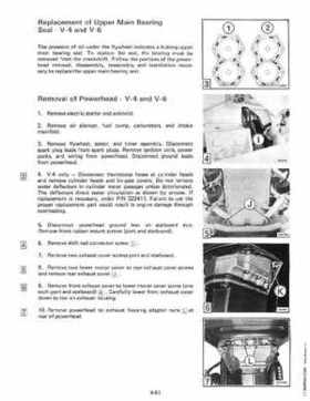 1984 Johnson Evinrude 2 thru V-6 Service Repair Manual P/N 394607, Page 327