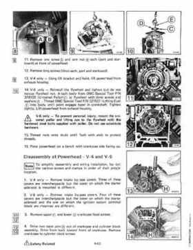 1984 Johnson Evinrude 2 thru V-6 Service Repair Manual P/N 394607, Page 328