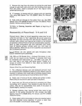 1984 Johnson Evinrude 2 thru V-6 Service Repair Manual P/N 394607, Page 330