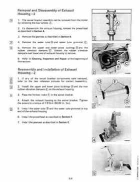 1984 Johnson Evinrude 2 thru V-6 Service Repair Manual P/N 394607, Page 340