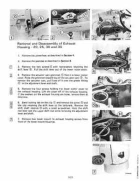 1984 Johnson Evinrude 2 thru V-6 Service Repair Manual P/N 394607, Page 357
