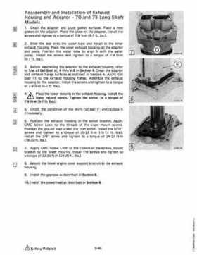 1984 Johnson Evinrude 2 thru V-6 Service Repair Manual P/N 394607, Page 381