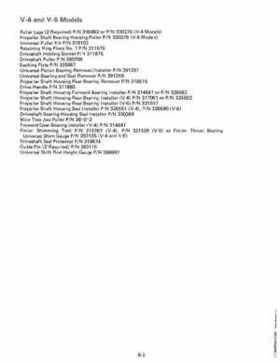 1984 Johnson Evinrude 2 thru V-6 Service Repair Manual P/N 394607, Page 396