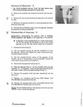 1984 Johnson Evinrude 2 thru V-6 Service Repair Manual P/N 394607, Page 399