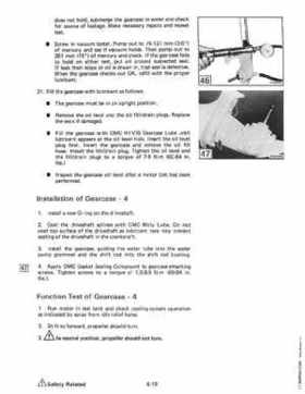 1984 Johnson Evinrude 2 thru V-6 Service Repair Manual P/N 394607, Page 410